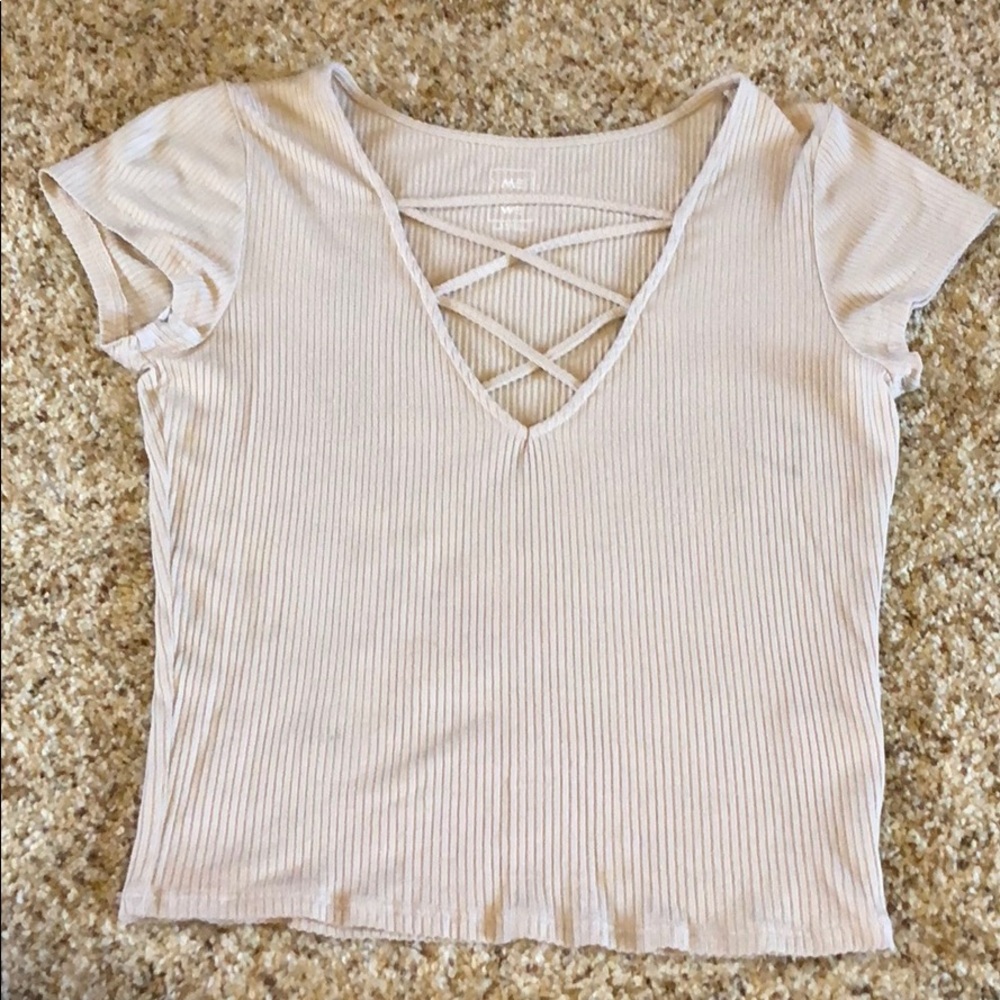Soft criss cross top!